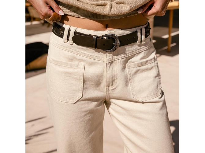 pantalon - JEANS - vetement femme - Jeans - Blanc - Freeman t.porter8178901_2