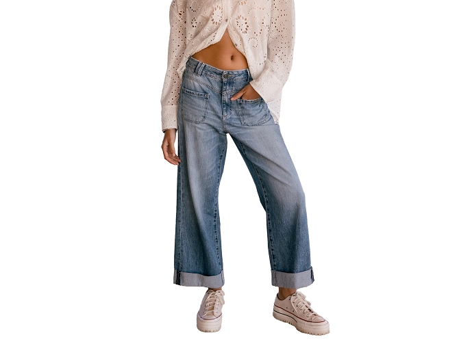 pantalon - JEANS - vetement femme - Jeans - Bleu - Freeman t.porter