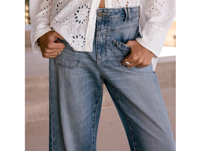 pantalon - JEANS - vetement femme - Jeans - Bleu - Freeman t.porter8181101_4