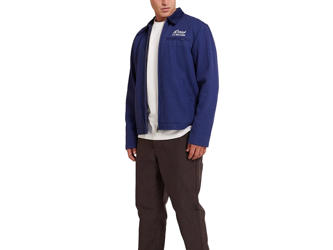 veste - LEGERE ETE - vetement homme - Coton - Bleu - Deus8184901_4