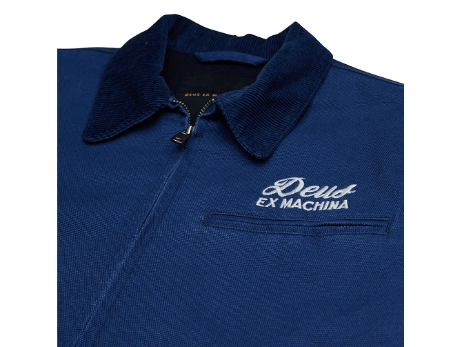 veste - LEGERE ETE - vetement homme - Coton - Bleu - Deus8184901_5