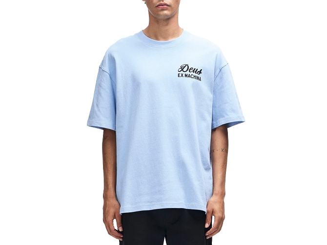 ts - MC - vetement homme - Coton - Bleu - Deus8185301_3