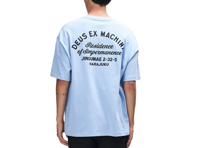 ts - MC - vetement homme - Coton - Bleu - Deus8185301_4