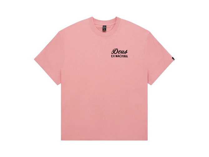 ts - MC - vetement homme - Coton - Rose - Deus