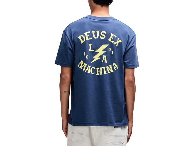 ts - MC - vetement homme - Coton - Bleu - Deus8185501_4