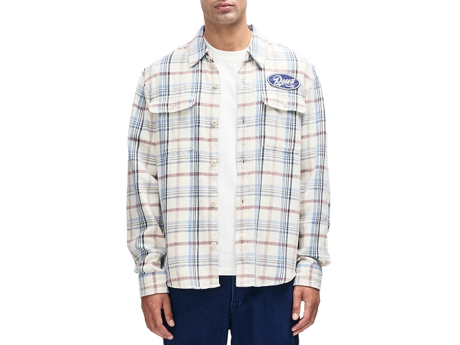 chemise - ML - vetement homme - Coton - Gris - Deus8186301_3