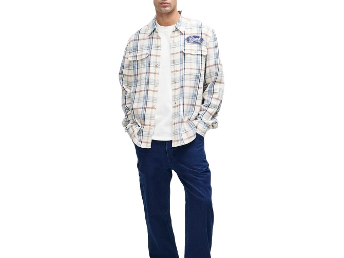 chemise - ML - vetement homme - Coton - Gris - Deus8186301_4