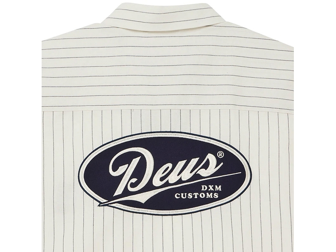 chemise - MC - vetement homme - Coton - Blanc - Deus8186401_3