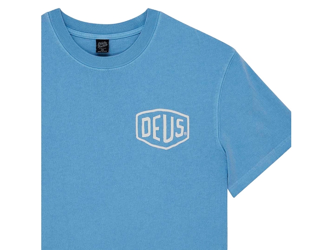 ts - MC - vetement homme - Coton - Bleu - Deus8186701_3