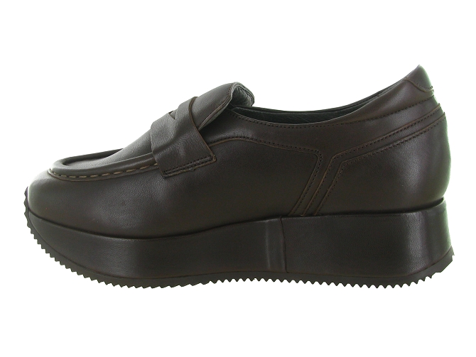 mocassins - Elégant - femme - Cuir - Chocolat - Softwaves8193401_4