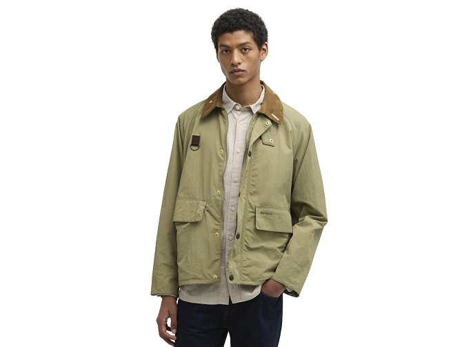 veste - LEGERE ETE - vetement homme - Coton - Kaki - Barbour8197201_2