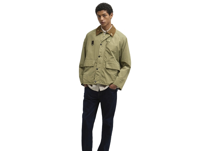 veste - LEGERE ETE - vetement homme - Coton - Kaki - Barbour8197201_4