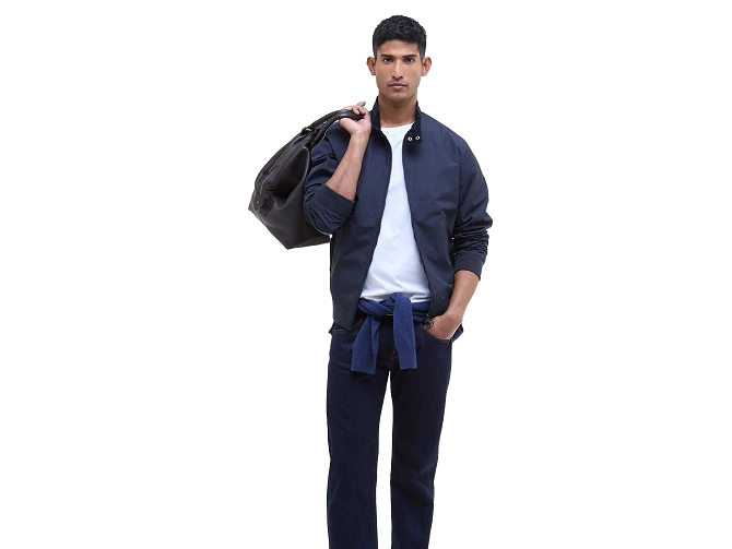 veste - LEGERE ETE - vetement homme - Coton - Bleu Marine - Barbour8197401_4