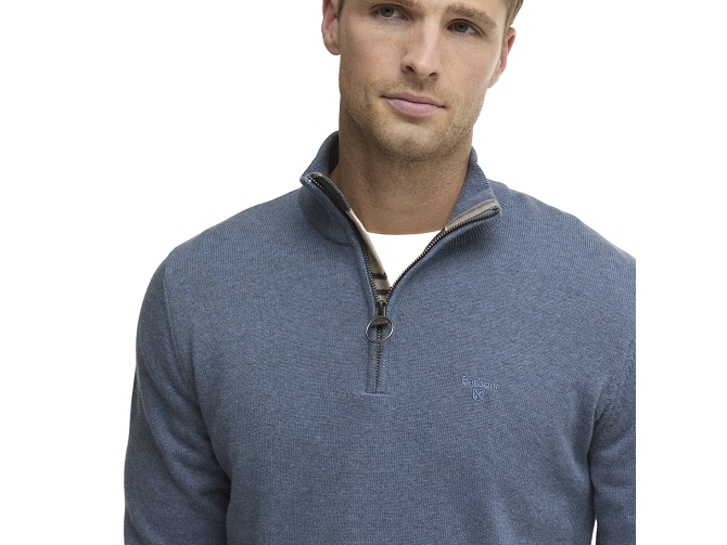 pull - MANCHE LONGUE - vetement homme - Coton - Bleu - Barbour8197501_4