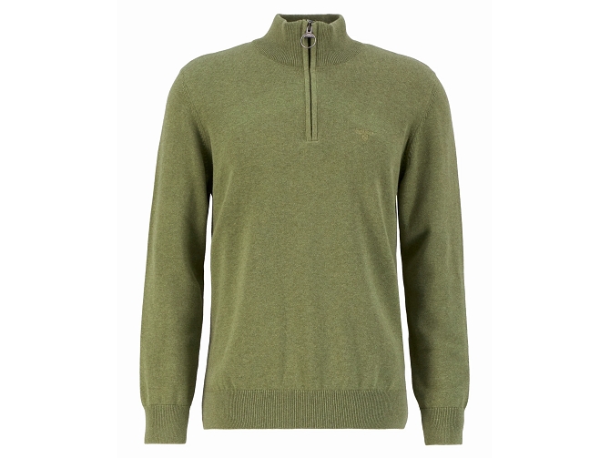 pull - MANCHE LONGUE - vetement homme - Coton - Vert - Barbour