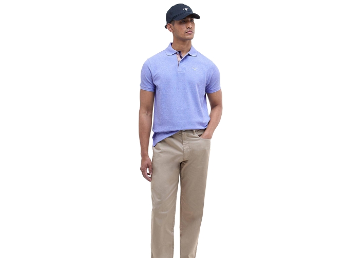 tee shirt - MANCHE COURTE - vetement homme - Coton - Violet - Barbour8197601_3