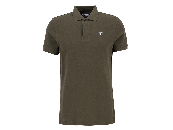tee shirt - MANCHE COURTE - vetement homme - Coton - Vert - Barbour