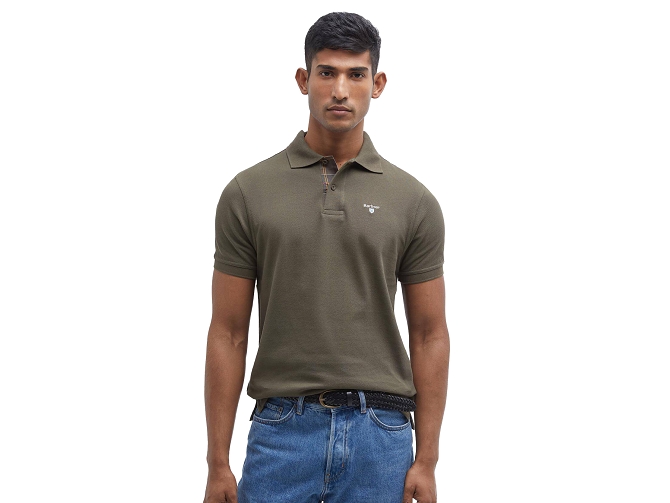 tee shirt - MANCHE COURTE - vetement homme - Coton - Vert - Barbour8197602_2