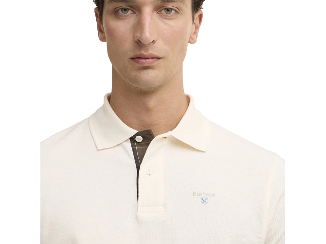 tee shirt - MANCHE COURTE - vetement homme - Coton - Blanc - Barbour8197603_3