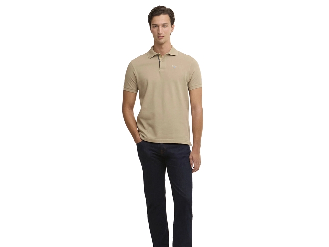 tee shirt - MANCHE COURTE - vetement homme - Coton - Beige - Barbour8197604_3