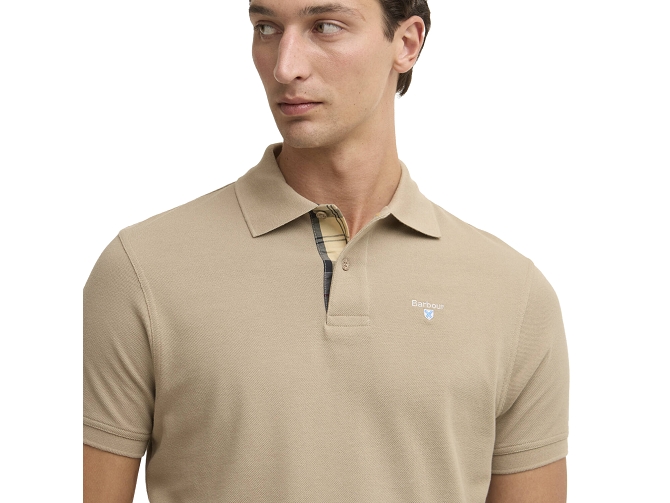 tee shirt - MANCHE COURTE - vetement homme - Coton - Beige - Barbour8197604_4