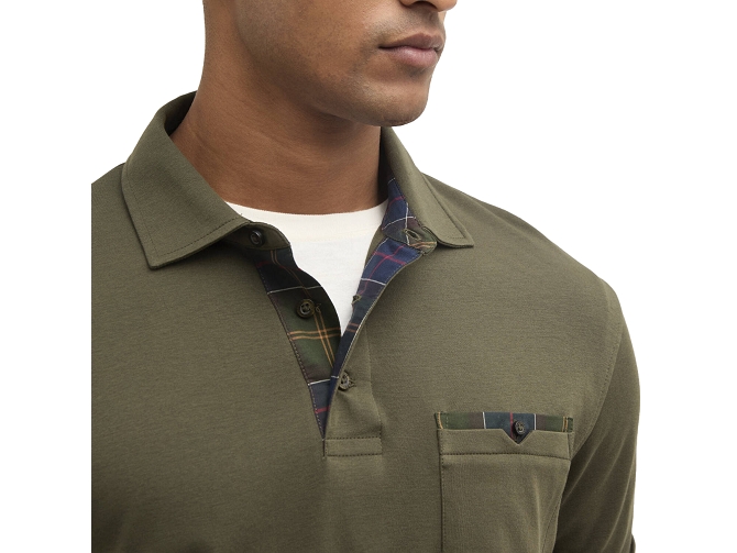 tee shirt - MANCHE COURTE - vetement homme - Coton - Vert - Barbour8197701_4