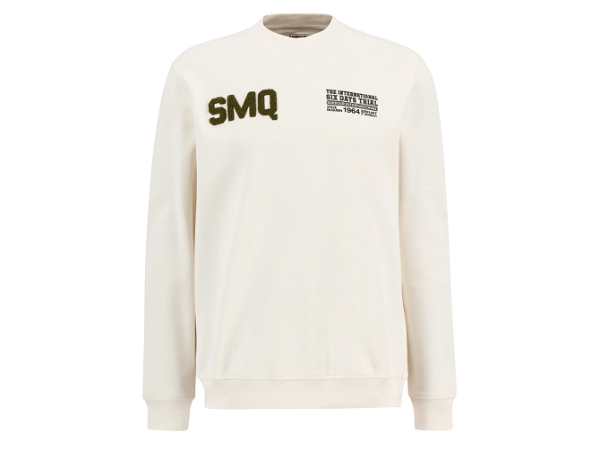 sweat - MANCHE LONGUE - vetement homme - Coton - Blanc - Barbour