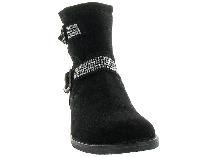 Reqins bottines et boots kim lucky strass noir9491803_3