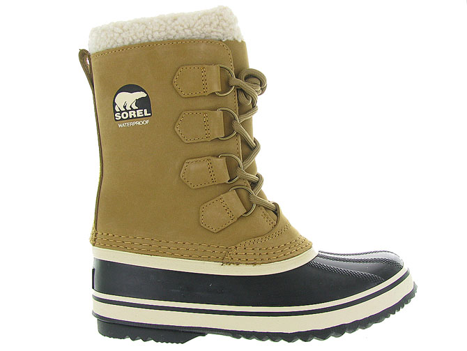 Sorel apres ski bottes fourrees 1964 pac2 nl1645 beige9507301_2