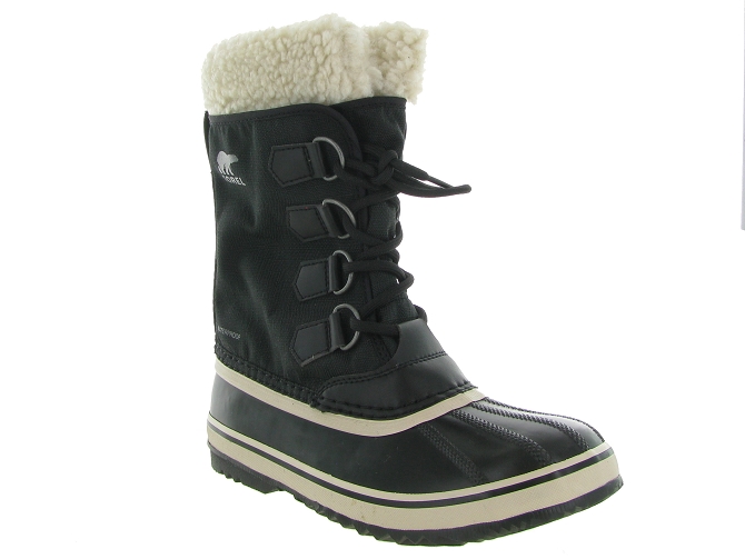 Sorel apres ski bottes fourrees winter carnival nl1495 noir