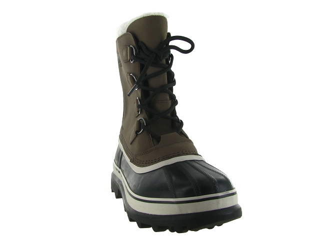 apres ski bottes fourrees - Bottes Canadiennes - homme - Caoutchouc - Marron - Sorel9508703_3