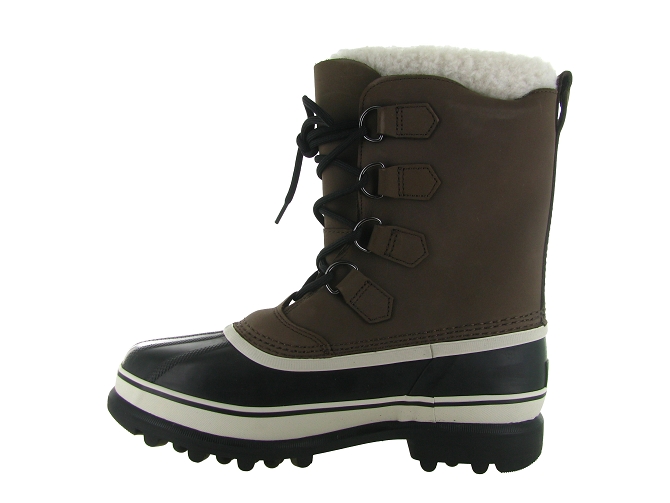 apres ski bottes fourrees - Bottes Canadiennes - homme - Caoutchouc - Marron - Sorel9508703_4