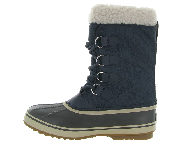 apres ski bottes fourrees - Bottes Canadiennes - homme - Nylon - Bleu Marine - Sorel9508908_4