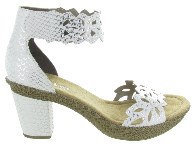 Rieker nu pieds my 66555 yl blanc9623702_2