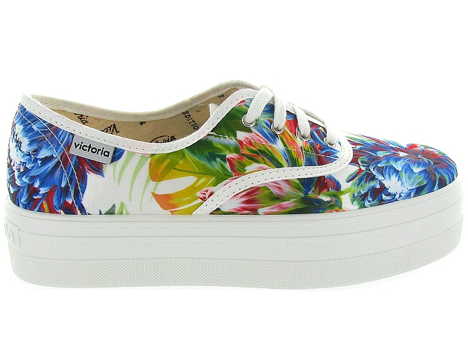 Victoria baskets et sneakers 9249 fleurs9655601_2