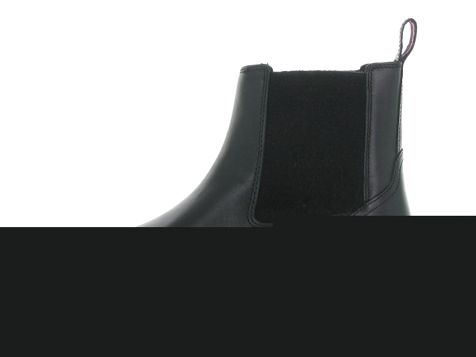 bottines et boots - Chelsea - femme - Cuir - Noir - Tommy hilfiger9661601_4