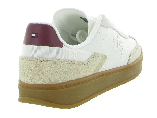 baskets et sneakers - Tendance - femme - Cuir - Blanc - Tommy hilfiger9681501_5
