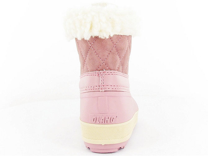 Olang apres ski bottes fourrees ape rose9706502_5