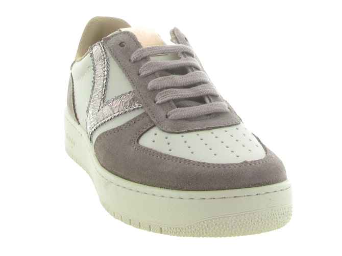 baskets et sneakers - Tendance - femme - Cuir - Rose - Victoria9751202_3
