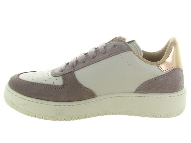 baskets et sneakers - Tendance - femme - Cuir - Rose - Victoria9751202_4