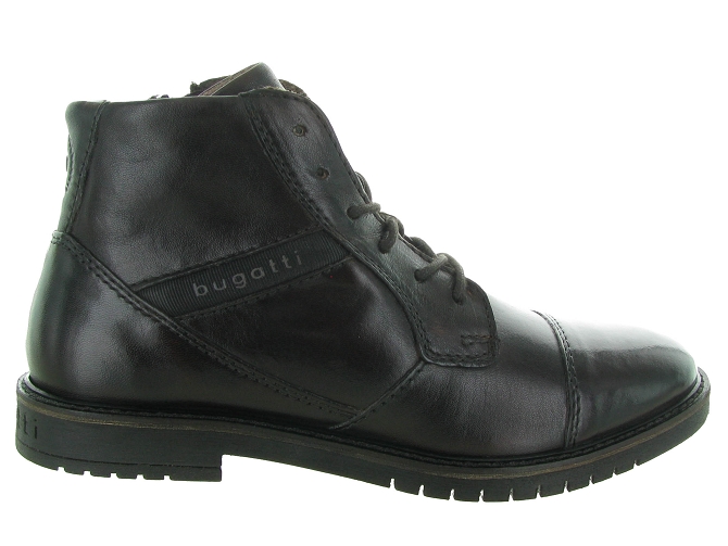 chaussures a lacets - Chelsea - homme - Cuir - Noir - Bugatti9752501_2