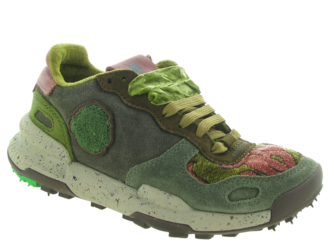 baskets et sneakers - Tendance - femme - Synthétique - Vert - Satorisan