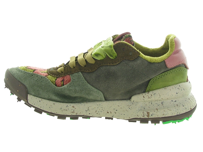 baskets et sneakers - Tendance - femme - Synthétique - Vert - Satorisan9756701_4