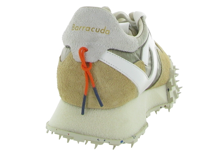 baskets et sneakers - Tendance - femme - Cuir - Beige - Barracuda9758502_6