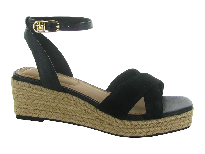 sandales et nu pieds - Corde - femme - Synthétique - Noir - Tommy hilfiger