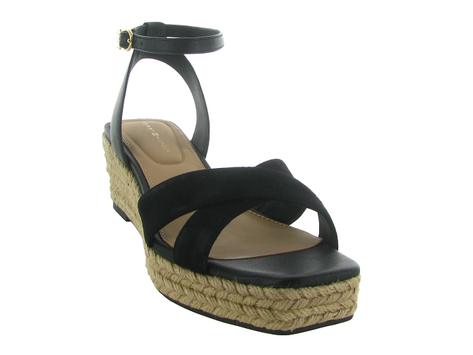 sandales et nu pieds - Corde - femme - Synthétique - Noir - Tommy hilfiger9766101_3