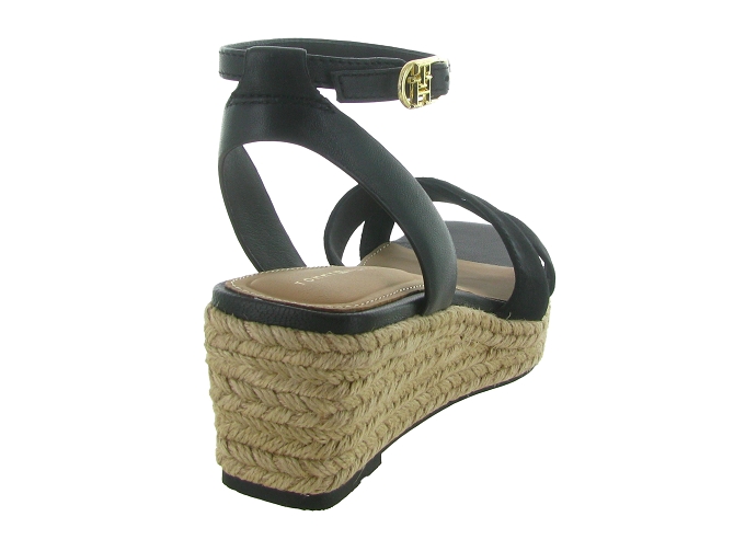 sandales et nu pieds - Corde - femme - Synthétique - Noir - Tommy hilfiger9766101_5