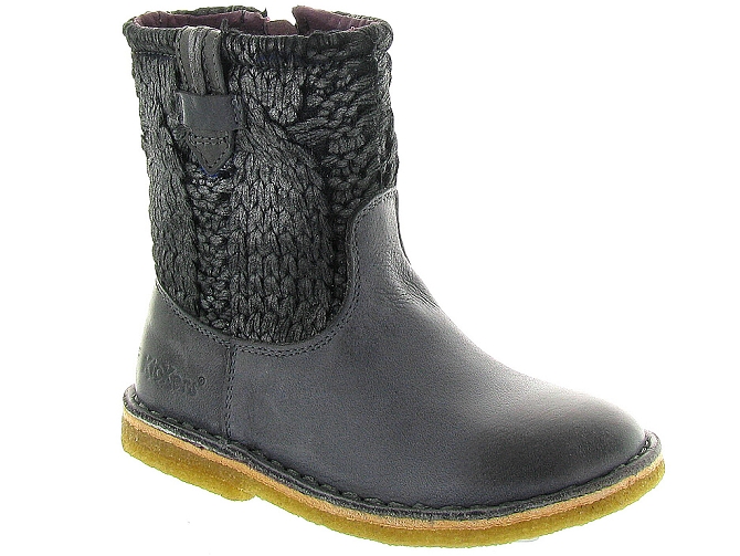 Kickers bottines et boots cressona gris