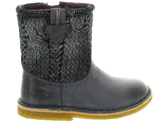 Kickers bottines et boots cressona gris9804101_2
