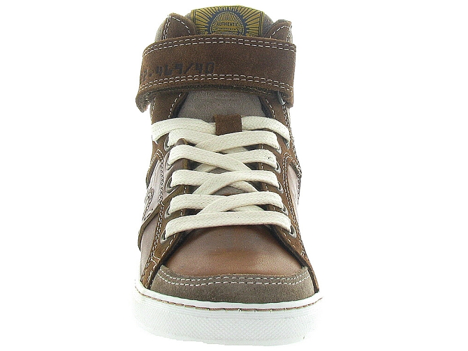 Bullboxer baskets et sneakers aege6c marron9822401_3
